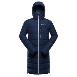 Alpine Pro PUER pánský modrý zimní kabát