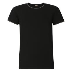 Alpine Pro QENQA dámske čierne bavlnené tričko