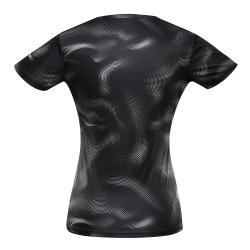 Alpine Pro QUATRA dámské černé rychleschnoucí triko