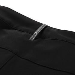 Alpine Pro RAMEL pánské černé rychloschnoucí kalhoty