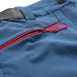 Alpine Pro RAMELA dámské modré rychleschnoucí kalhoty