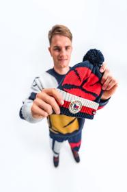 Alpine Pro RAŠKOVKA 3 modrá zimní čepice z olympijské kolekce