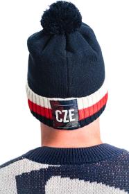 Alpine Pro RAŠKOVKA 3 modrá zimní čepice z olympijské kolekce