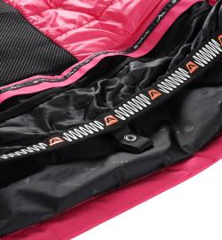 Alpine Pro REAMA dámská růžová lyžařská bunda s membránou ptx