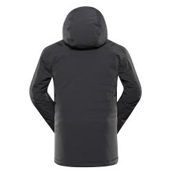 Alpine Pro REAS černá pánská lyžařská bunda s membránou