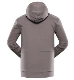 Alpine Pro REDAN pánská mikina NEUTRÁLNÍ / ZEMITÁ