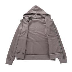 Alpine Pro REDAN pánská mikina NEUTRÁLNÍ / ZEMITÁ