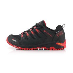 Alpine Pro REWESE černo/červená UNI outdoorová obuv s membránou