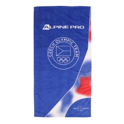 Alpine Pro RIVALO modrá osuška 140x70 z olympijské kolekce francie 2024