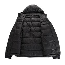 Alpine Pro ROGIT pánská černá zimní péřová bunda