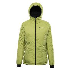 Alpine Pro ROGITA 2 dámská zelená oboustranná péřová bunda