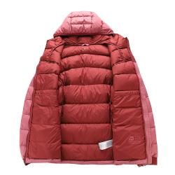 Alpine Pro ROGITA dámská růžová zimní péřová bunda