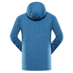 Alpine Pro ROLT pánska modrá rýchloschnúca mikina