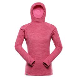 Alpine Pro ROLTA dámská růžová rychleschnoucí mikina