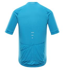 Alpine Pro SAGEN pánský modrý cyklistický dres