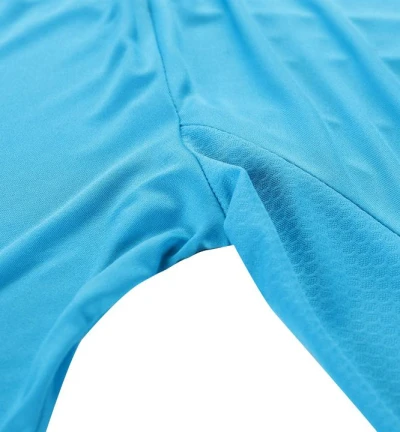 Alpine Pro SAGEN pánský modrý cyklistický dres