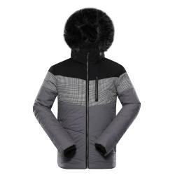 Alpine Pro SAPTAH MJCY557774 pánska sivá zimná bunda s membránou Alpine Pro SAPTAH MJCY557774 pánska sivá zimná bunda s membránou