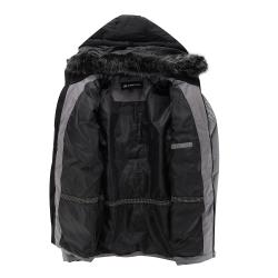 Alpine Pro SAPTAH MJCY557774 pánská šedá zimní bunda s membránou