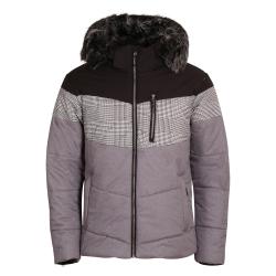 Alpine Pro SAPTAH MJCY557774 pánská šedá zimní bunda s membránou