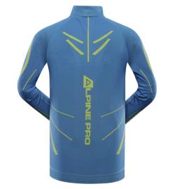 Alpine Pro SEAM pánské modré rychleschnoucí prádlo - triko kr. rukáv