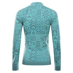 Alpine Pro SEAMA dámské zelené funkční prádlo