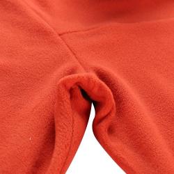 Alpine Pro SIUS 3 pánska fleecová mikina ORANŽOVÁ / ČERVENÁ