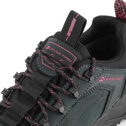 Alpine Pro SPIDERE černo-růžová outdoorová obuv s membránou