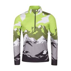 Alpine Pro STANS pánské zelené rychleschnoucí triko