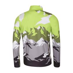 Alpine Pro STANS pánské zelené rychleschnoucí triko