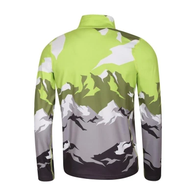 Alpine Pro STANS pánské zelené rychleschnoucí triko