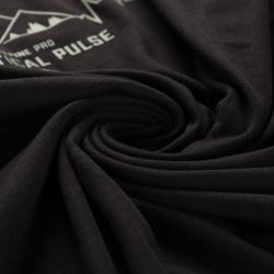 Alpine Pro TERMES 3 pánské černé triko z organické bavlny