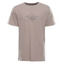 Alpine Pro TERMES 3 pánske tričko z organickej bavlny NEUTRÁLNE / ZEMITÉ Alpine Pro TERMES 3 pánske tričko z organickej bavlny NEUTRÁLNE / ZEMITÉ