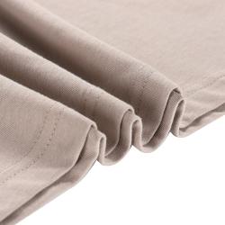 Alpine Pro TERMES 3 pánské triko z organické bavlny NEUTRÁLNÍ / ZEMITÁ