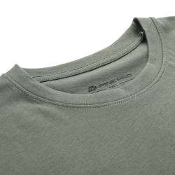 Alpine Pro TERMES 3 pánské zelené triko z organické bavlny