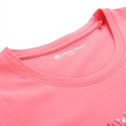 Alpine Pro TERMESA 3 dámské červené triko z organické bavlny