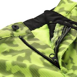 Alpine Pro TRENT 3 zelené pánské softshellové kraťasy