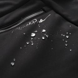 Alpine Pro UFEDA 2 dámské černé lyžařské softshellové kalhoty