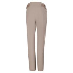 Alpine Pro UFEDA 2 dámské lyžařské softshellové kalhoty NEUTRÁLNÍ / ZEMITÁ POUZE L (VÝPRODEJ)