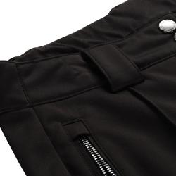 Alpine Pro UFEDA dámské černé lyžařské softshellové kalhoty