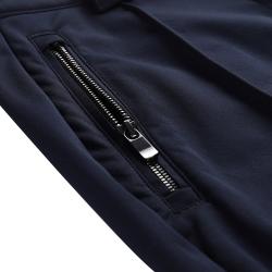 Alpine Pro UFEDA dámské modré lyžařské softshellové kalhoty