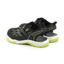 Alpine Pro UNEWO dětské černé outdoorové sandály