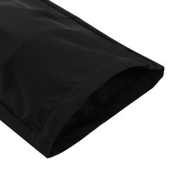 Alpine Pro WEDER 2 pánské černé softshellové capri kalhoty