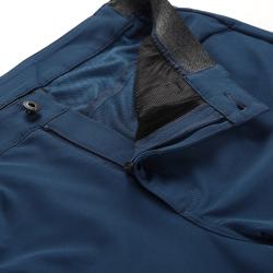 Alpine Pro WEDER 2 pánské modré softshellové capri kalhoty