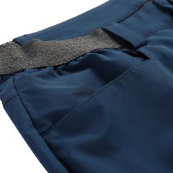 Alpine Pro WEDER 2 pánské modré softshellové capri kalhoty