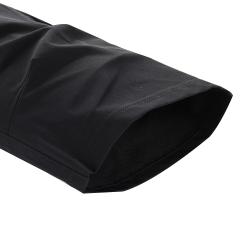 Alpine Pro WEDER pánské černé softshellové capri kalhoty 3/4