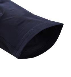 Alpine Pro WEDER pánské modré softshellové capri kalhoty 3/4