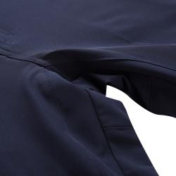Alpine Pro WEDER pánské modré softshellové capri kalhoty 3/4