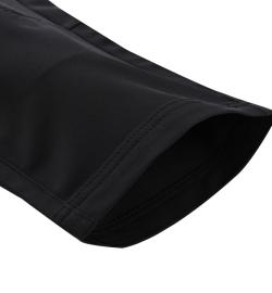 Alpine Pro WEDERA dámské černé softshellové capri kalhoty 3/4