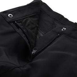 Alpine Pro WEDERA dámské černé softshellové capri kalhoty 3/4