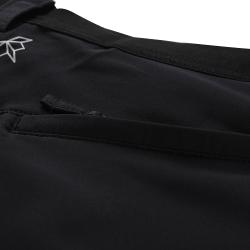 Alpine Pro WEDERA dámské černé softshellové capri kalhoty 3/4